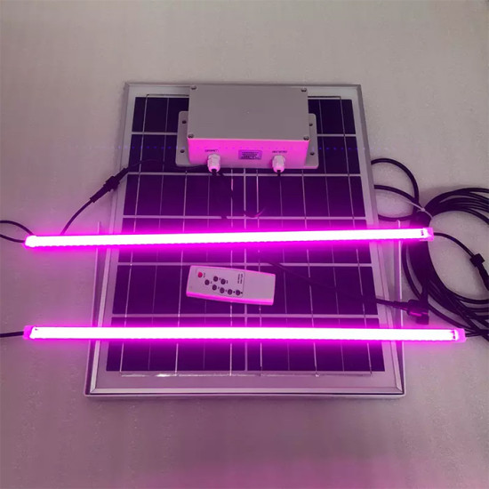 תאורה סולארית ספקטרום UV לגידול צמחים 100W